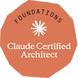 Claude Certified Architect - Foundations Badge Artwork